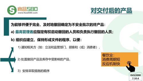 ppt图解 餐饮业食品安全管理体系