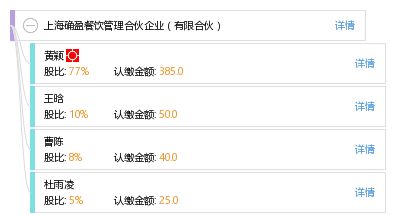 上海确盈餐饮管理合伙企业 有限合伙